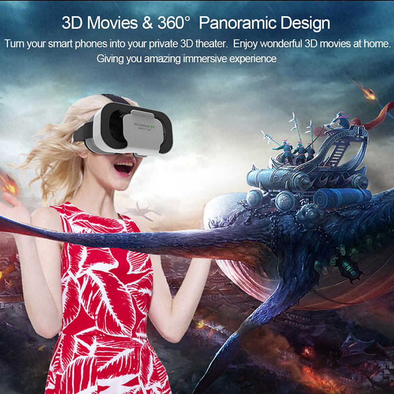 VR Shinecon Helmet 3D Glasses  - Vr Headset Pc recension och pris