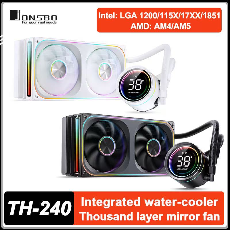 JONSBO TH-240 CPU Water Cooler - Pc Gaming Liquid recension och pris
