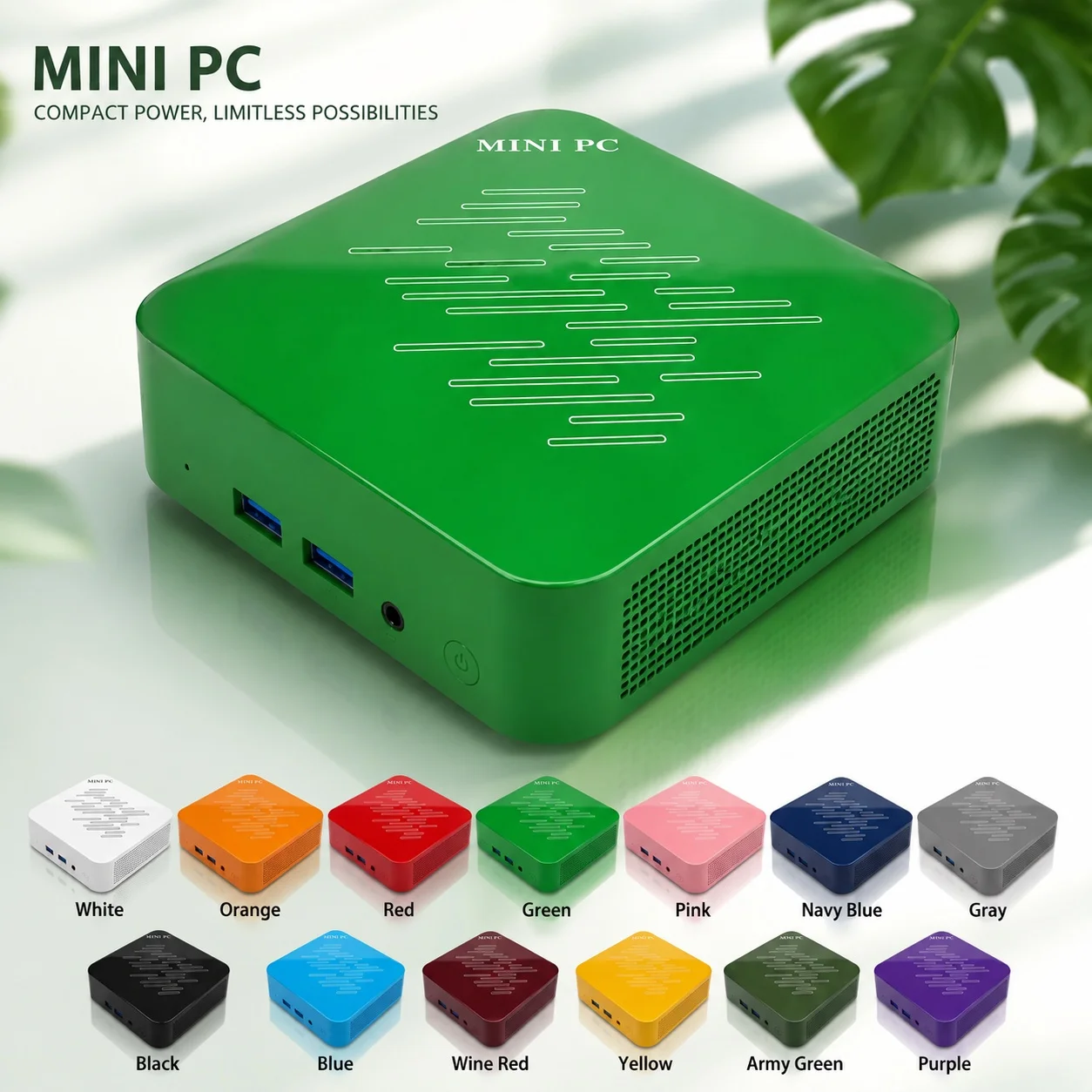 Light Pink Mini PC Intel I9‑10 - Pc Gaming Pink recension och pris