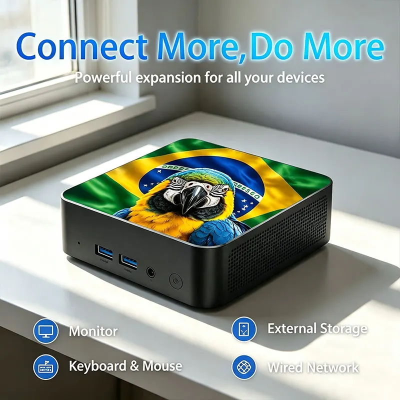 2026 Mexico & Brazil Flag Them - Pc Gaming Intel recension och pris