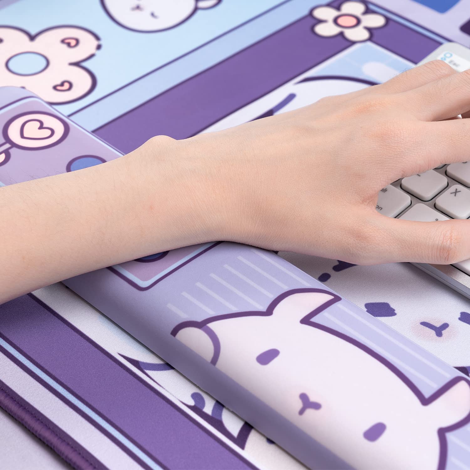 Large Kawaii Gaming Mouse Pad  - Pc Gaming Pink recension och pris