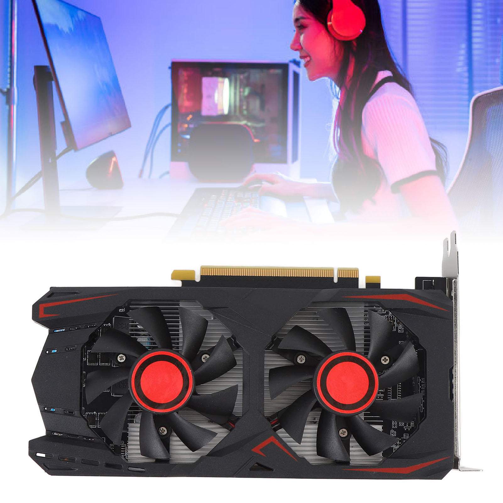 Graphics Card PCIE 2.0 16X Slo - Pc Gaming Liquid recension och pris